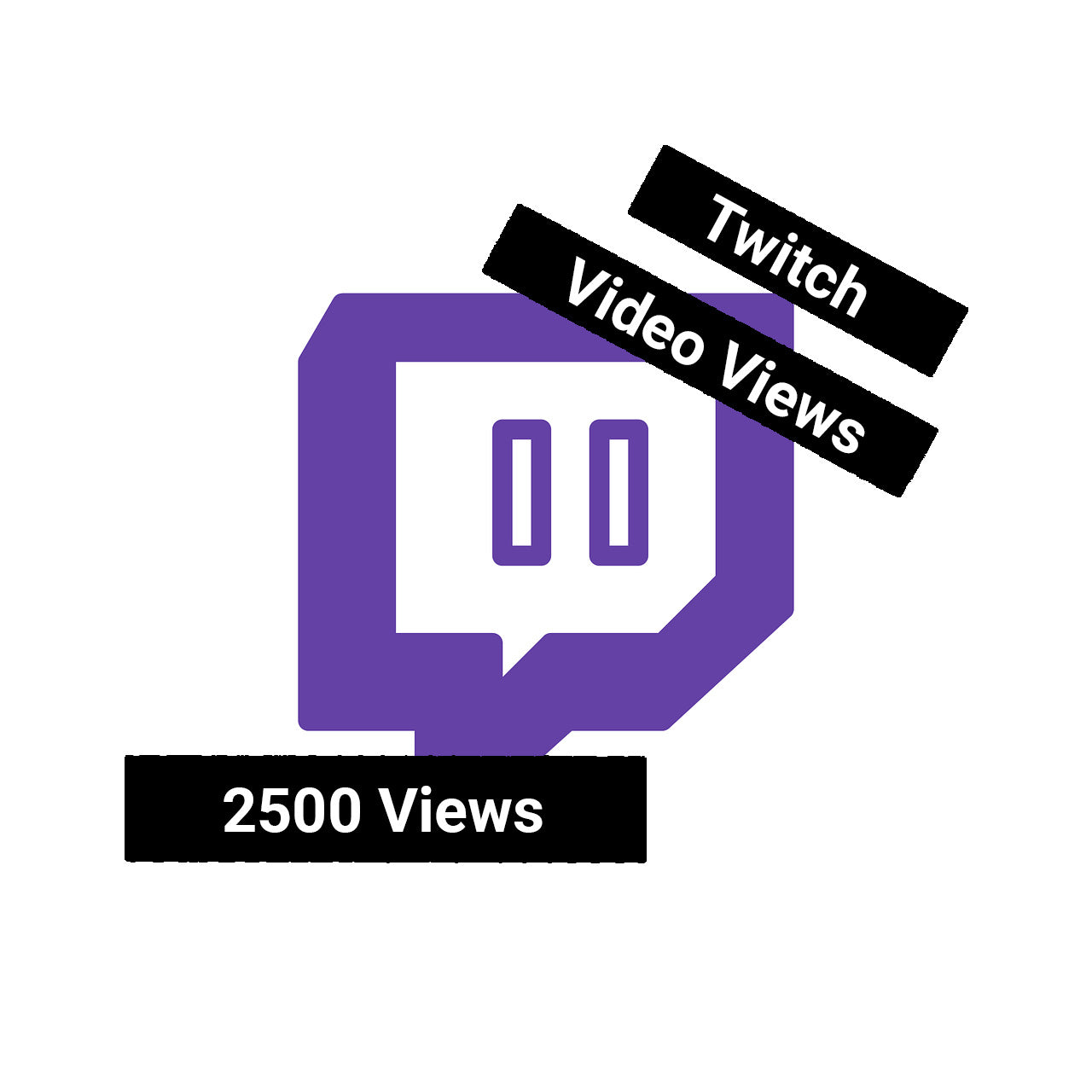 2500 Twitch Video Views kaufen