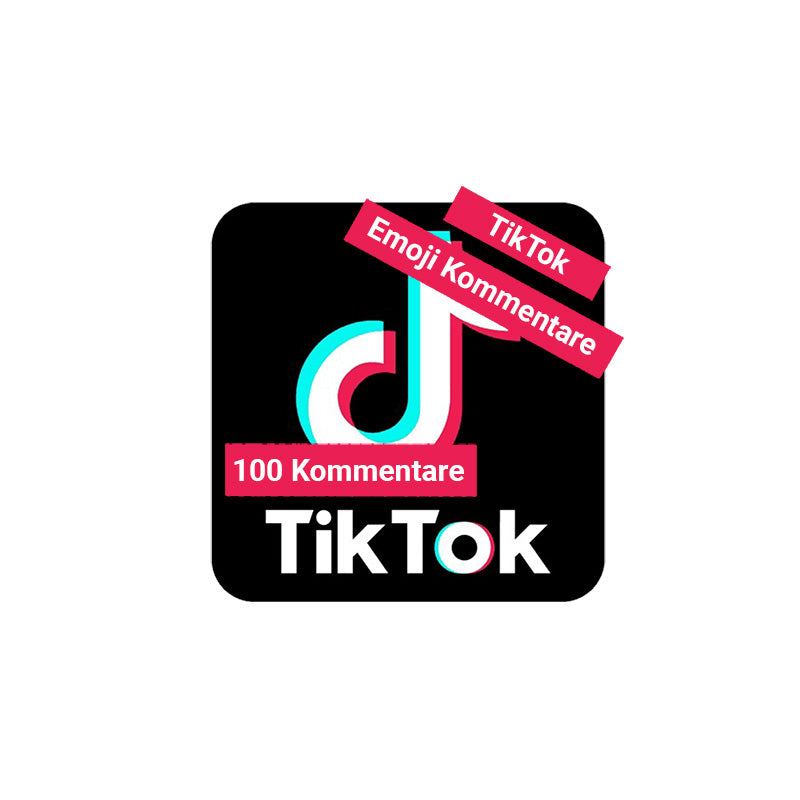 100 TikTok Kommentare kaufen für Dein Video