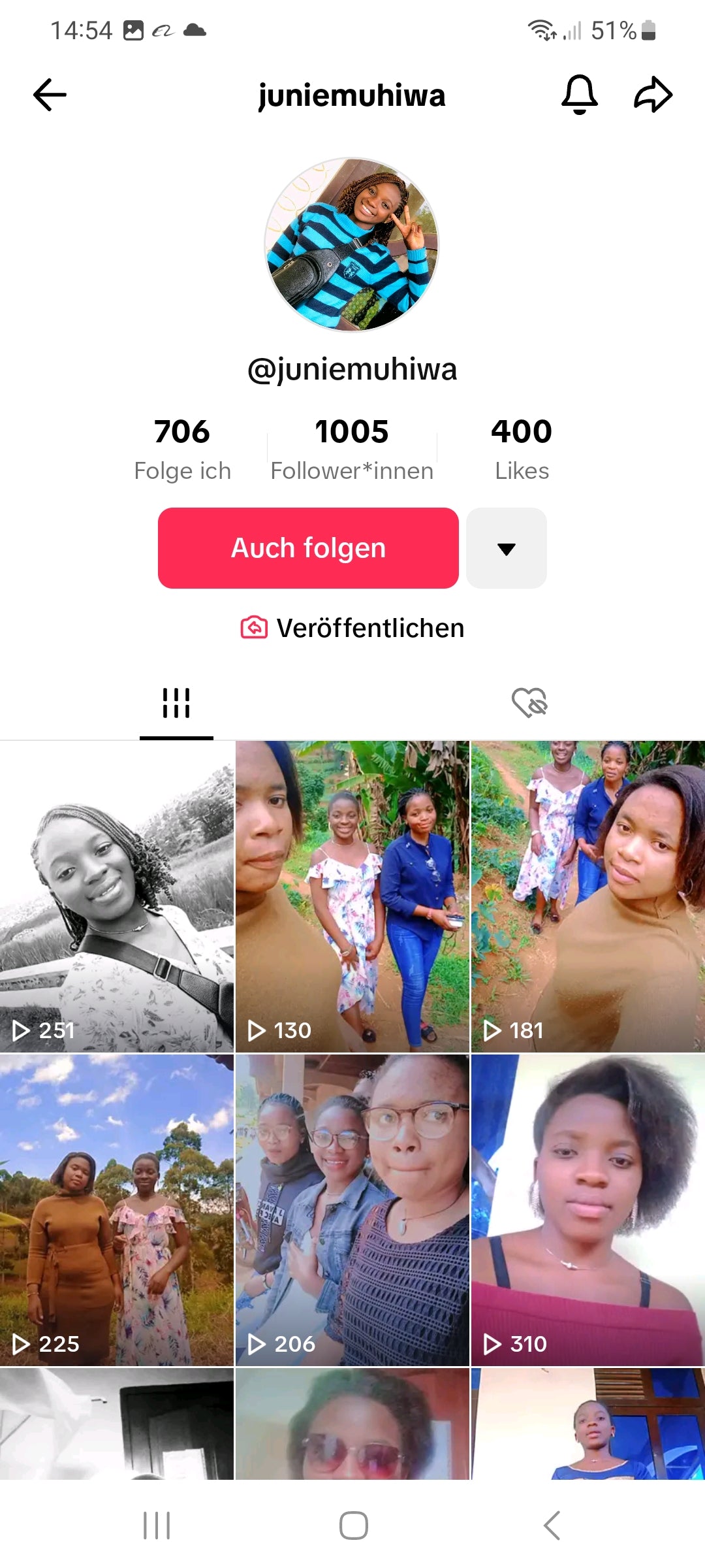 TikTok Follower kaufen Beispiel für ein TikTok Abonnement, mehr Reichweite durch TikTok Follower kaufen bei followersheaven.de