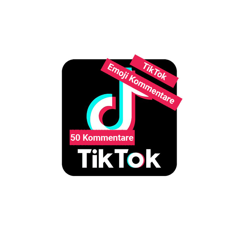 50 TikTok Kommentare kaufen für TikTok Videos
